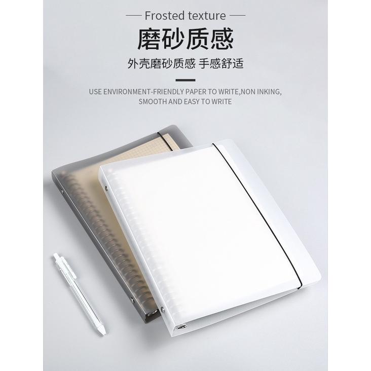 

8.8 Big Sale Binder / Loose Book Polos Colors Black & White - A5 ~ A4 ( Shell / Hanya Cover Saja ) Grosir !!
