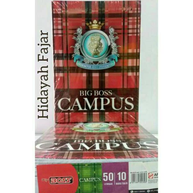 

8.8 Big Sale Buku Big Boss 50 Lembar - Buku Campus - Buku Tulis Grosir !!