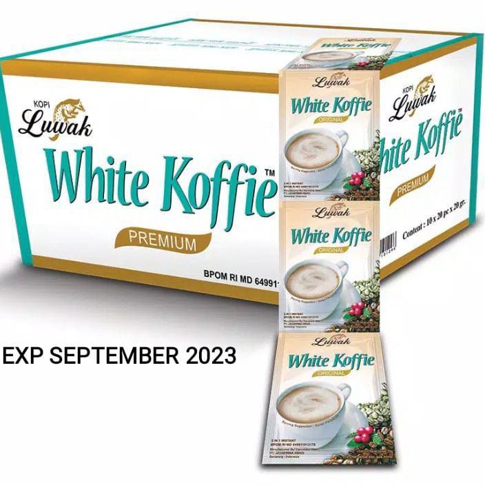 

XJGQ2119 STAR Kopi Luwak white Coffe original 20g RENCENG ( ISI 10)