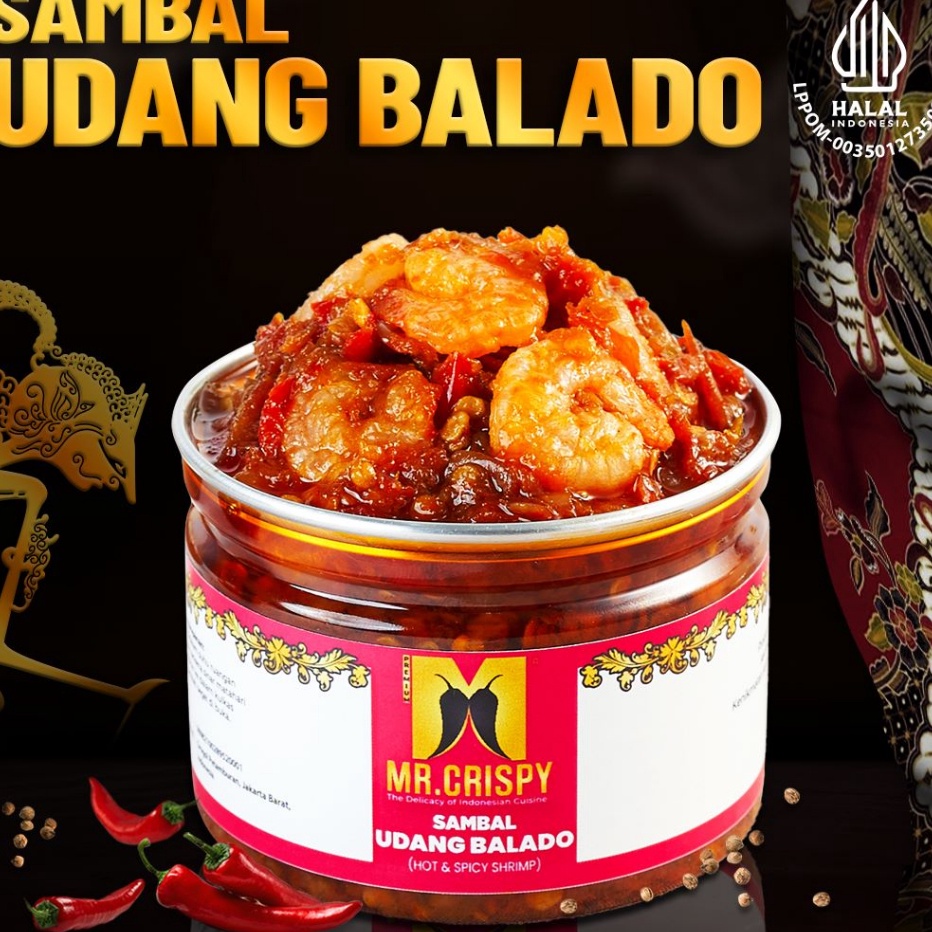 

Bestseller Sambal Udang Balado/ Sambel Mr.Crispy