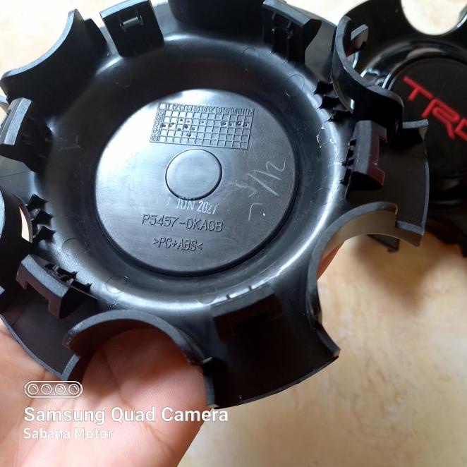 Eskterior Mobil Tutup Velg Dop Roda Fortuner Vrz Trd 2016 2017 2018 2019 2020 Original