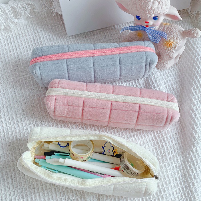 

丶 CM 1569 1pcs Tepak Pensil PILLOW / Pencil Case Kotak Wadah Lucu Estetik Aesthetic 5.5 COD ༺༻