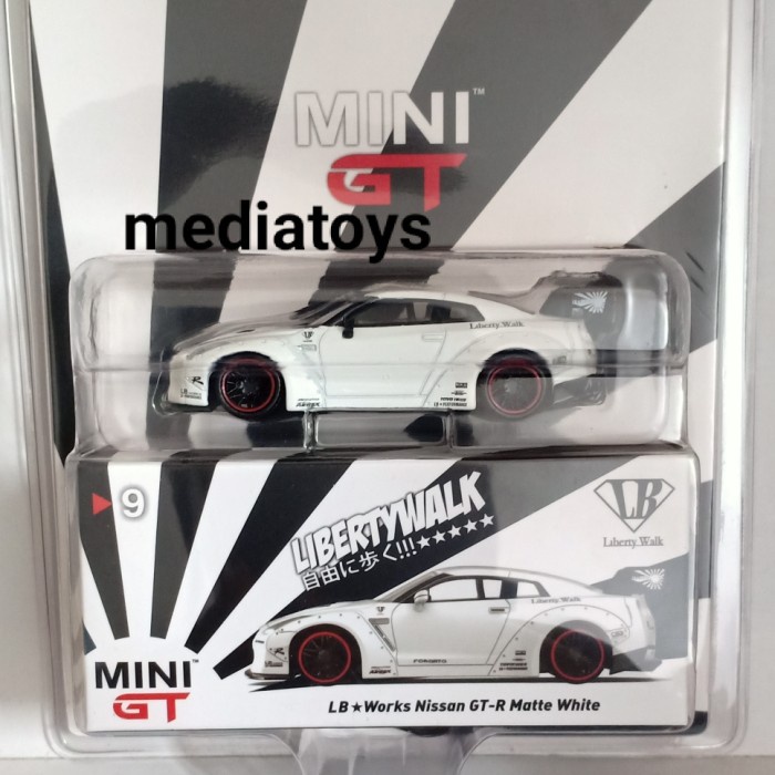 PROMO DIECAST MINI GT LIBERTY WALK NISSAN GTR R35 TERLARIS
