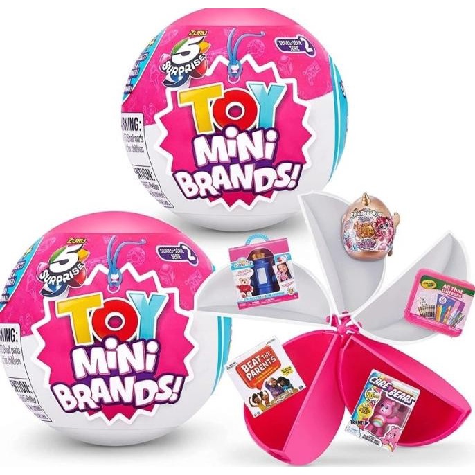 PROMO ZURU 5 SURPRISE TOYS MINI BRANDS,MONSTER TRUCKS,DINO STRIKE TERLARIS