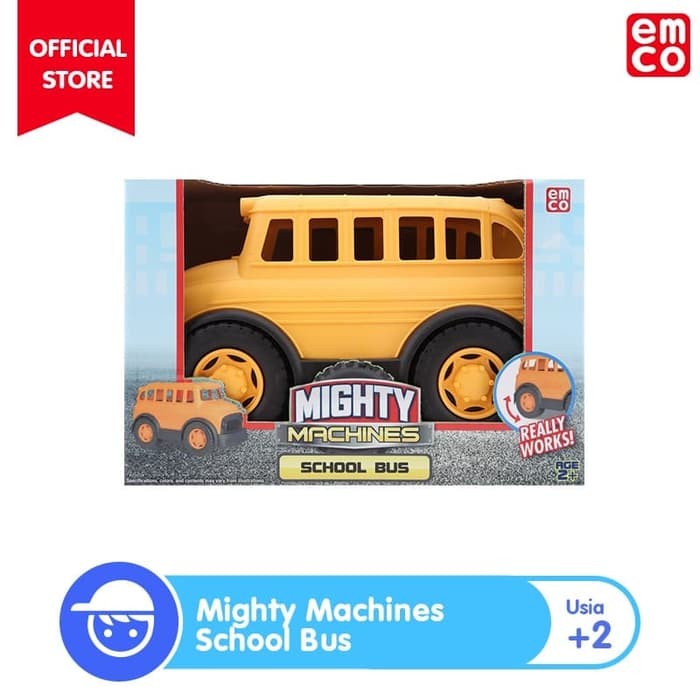 HOT SALE EMCO MIGHTY MACHINE - SCHOOL BUS TERMURAH