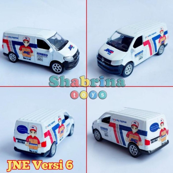 HOT SALE TERLARIS DIECAST CUSTOM - MOBIL VAN JASA KIRIM - JNE, JNT, SICEPAT, TERLARIS