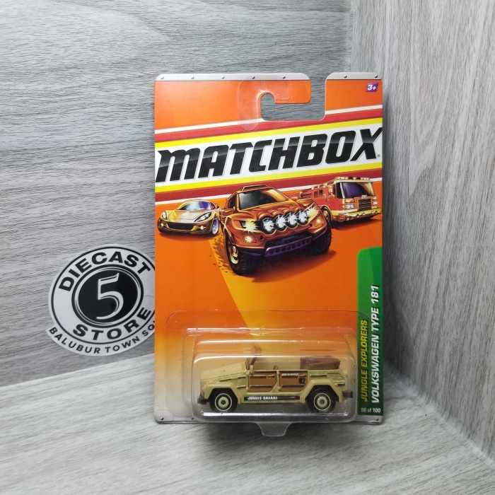 PROMO MATCHBOX VW VOLKSWAGEN TYPE THING 181 CAMAT SAFARI COKLAT TERMURAH