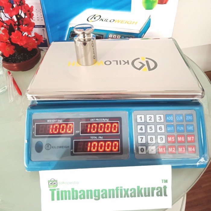 Timbangan Meja. timbangan loundry. timbangan Buah Kiloweigh ACS-A 40kg