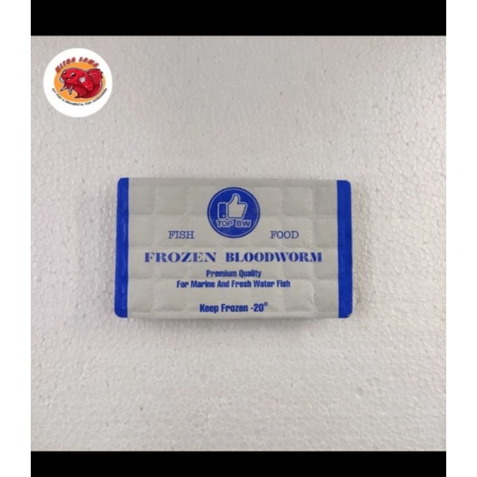 Cacing Beku Kapsul / Cabek Capsul / Bloodworm Merk TOP BW bukan pioneer meneer yushi