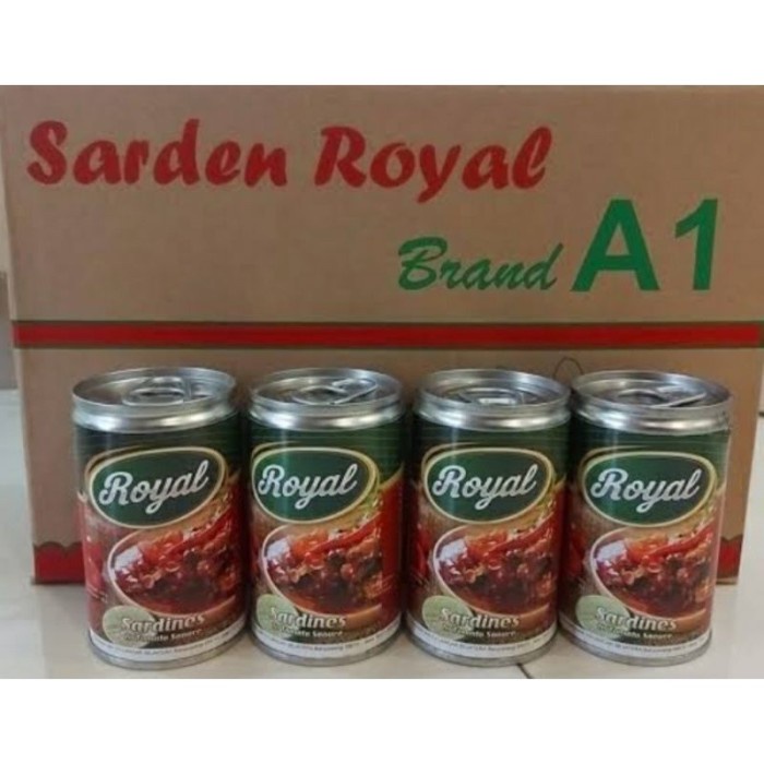 

Best Seller Sardines In Tomato Sauce Royal 155Gr Promo Sarden Royal Diskon