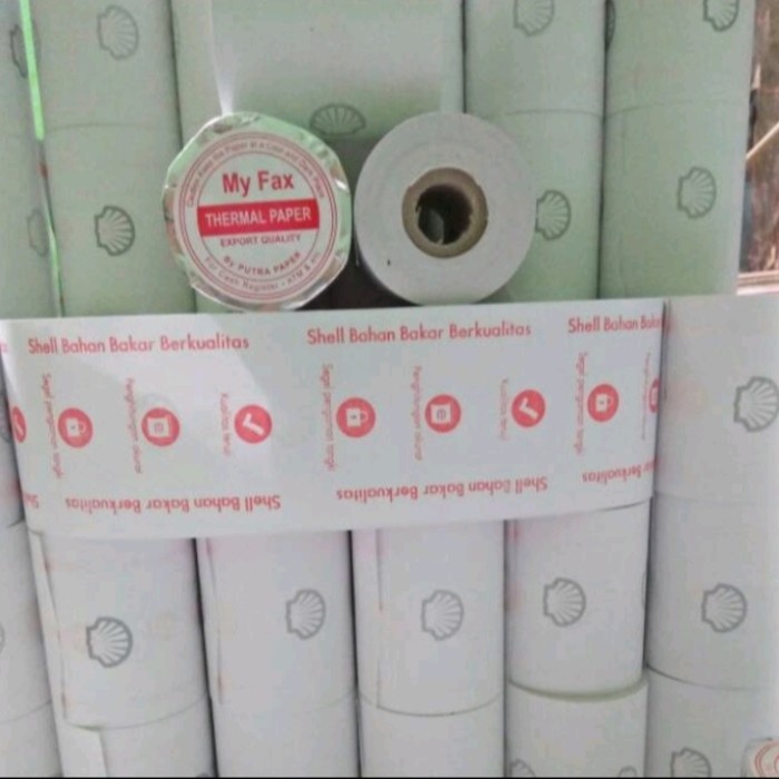 

Terlaris Kertas Kasir Thermal Logo Shell 58X48 / Struk Edc Logo Printer 58Mm
