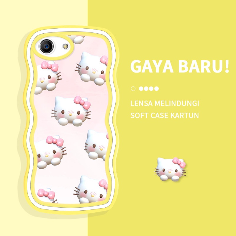 Casing Ponsel untuk OPPO A16 A16K A16S A16E A15 A15S A12 A12E A11S A1 2018 A1 Pro 5G Case Kartun Luc