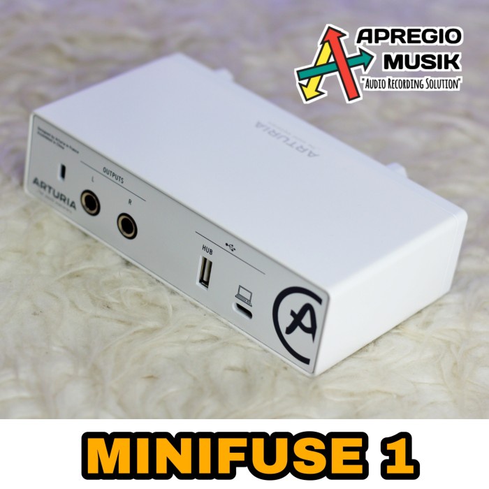 New Arturia Minifuse 1 Usb-C Audio Interface Apregio Musik