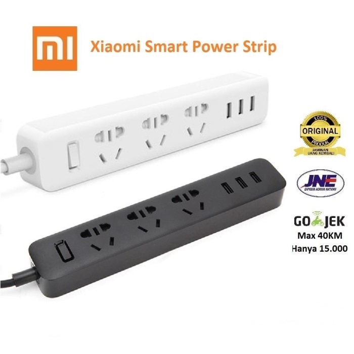 Stop Kontak Xiaomi Mi Smart Power Strip Plug Adapter Original