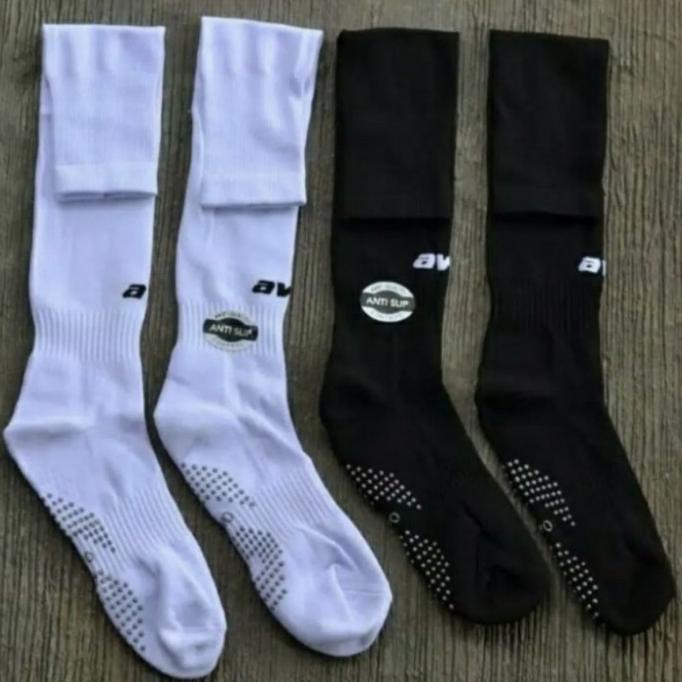 KAOS KAKI BOLA PANJANG ANTI SLIP AVO R8 (12 PCS) 1 LSN GROSIR ORIGINAL