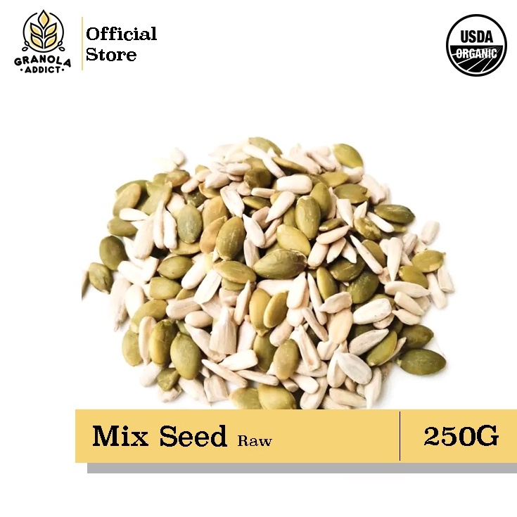 

Terbaru Granola Addict - Mix Sunflower & Pumpkin Seeds 250G QR6