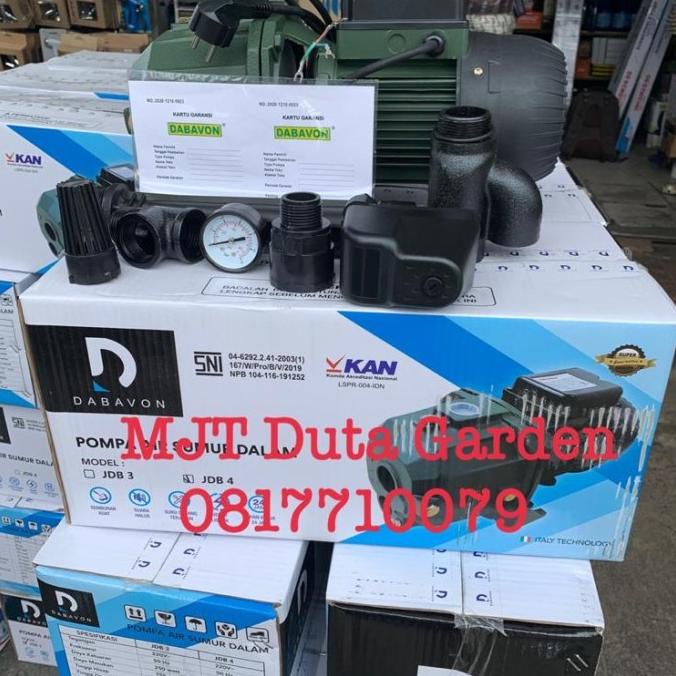 BISA COD pompa air dabavon 255 jdb3 jetpump tanpa tabung