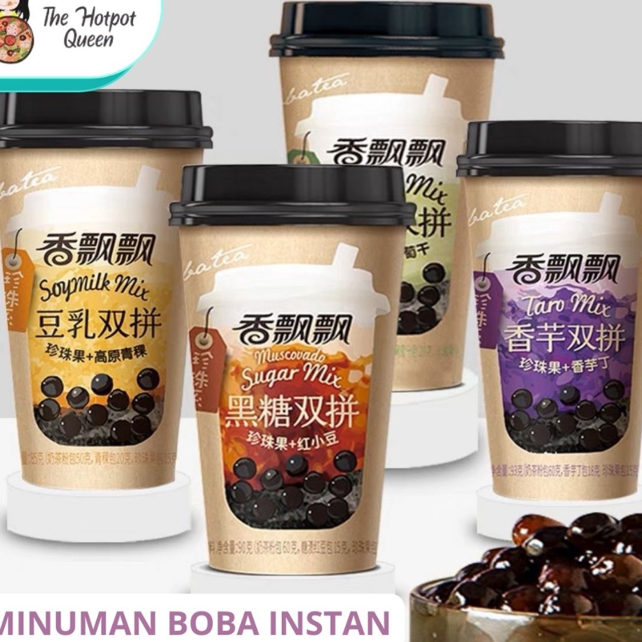 

Ready (HALAL) XIANG PIAO PIAO MILK TEA - BOBA SERIES 香飘飘奶茶珍珠系 MINUMAN BOBA BUBBLE INSTAN Pasti Murah