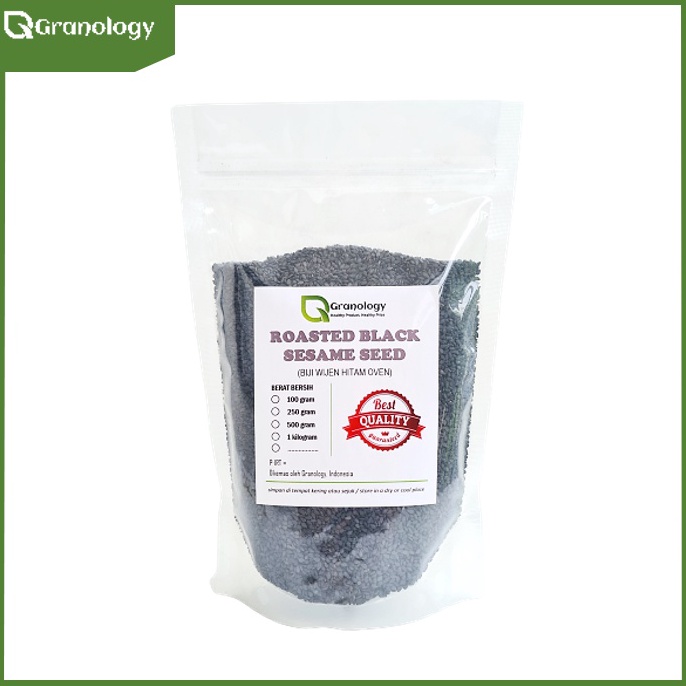 

Ready.. Wijen Hitam Panggang / Roasted Black Sesame Seed 500 gram 71