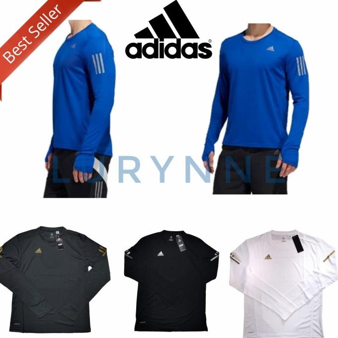 Baju Olahraga Pria Tangan Panjang Adidas Import