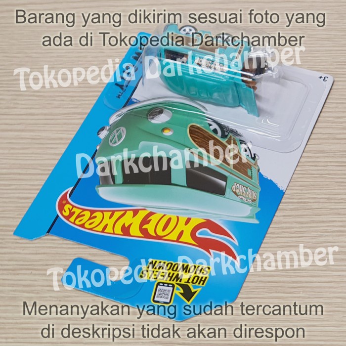 DISKON SPESIAL HOT WHEELS VOLKSWAGEN KOOL KOMBI SURF SHOP TERBARU