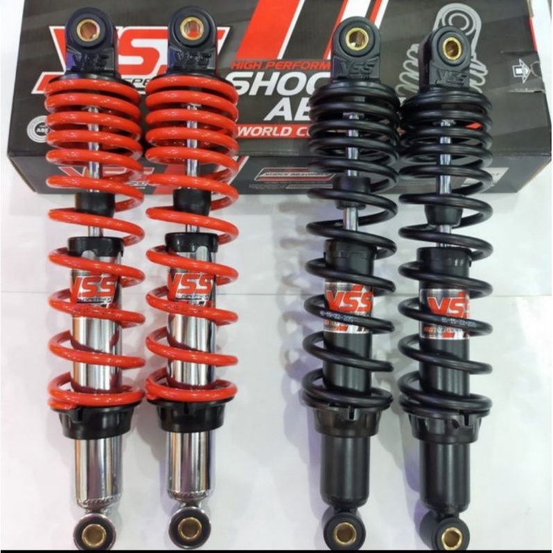 SHOCK YSS TOP PRIME 340/320/360MM RED BLACK ORIGINAL RX KING SUPRA X 125 VERZA
