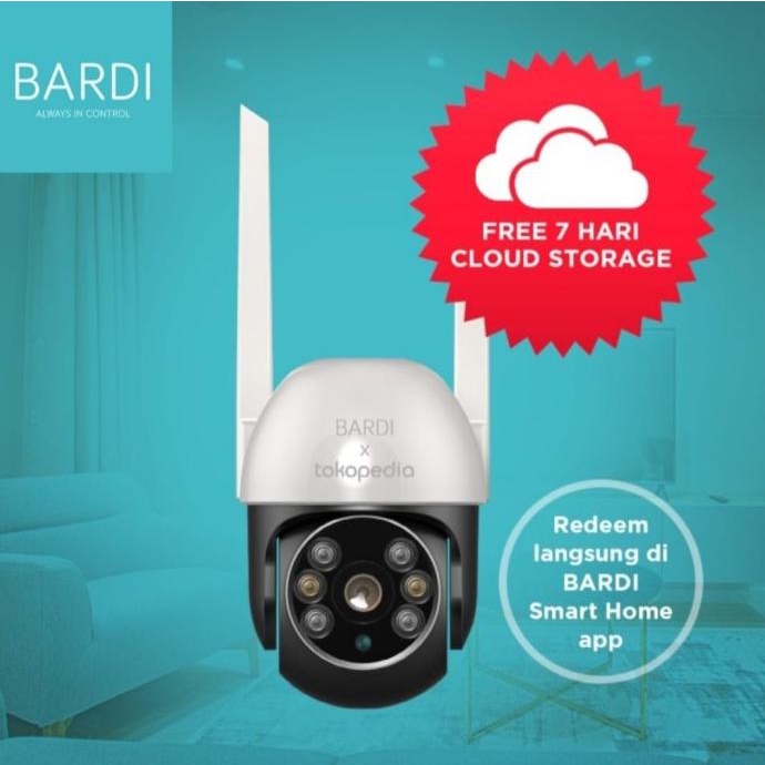BARDI CCTV OUTDOOR PTZ IP CAMERA WIFI - CCTV KAMERA PINTAR