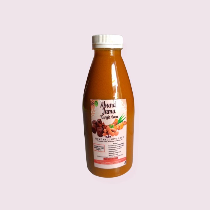 

Kunyit Asem 350 Ml Gula Fresh Abund Jamu Kunir Botolan Segar