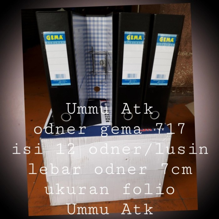 

Terlaris Odner Gema Folio Isi 12 Pcs