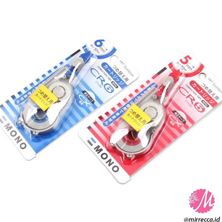 

✮ D 8583 REFILL CT-CR5 | CTCR6 TOMBOW MONO CORRECTION TAPE / ISI ULANG TIP-EX ROLL KERTAS CT-CX Dijamin Ori>/ ♔
