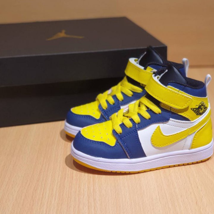 IDA439 Sepatu Sneaker N*ke Jordan Anak Laki Laki Grade Original 100% *