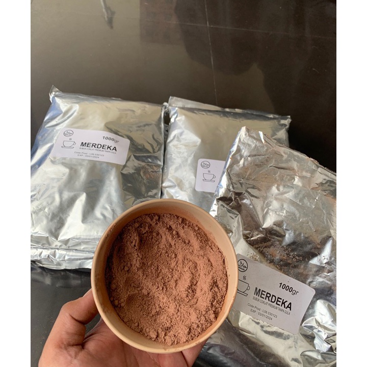 

GROSIR Bubuk Coklat Merdeka , Bubuk Coklat Premium Tanpa Gula !!