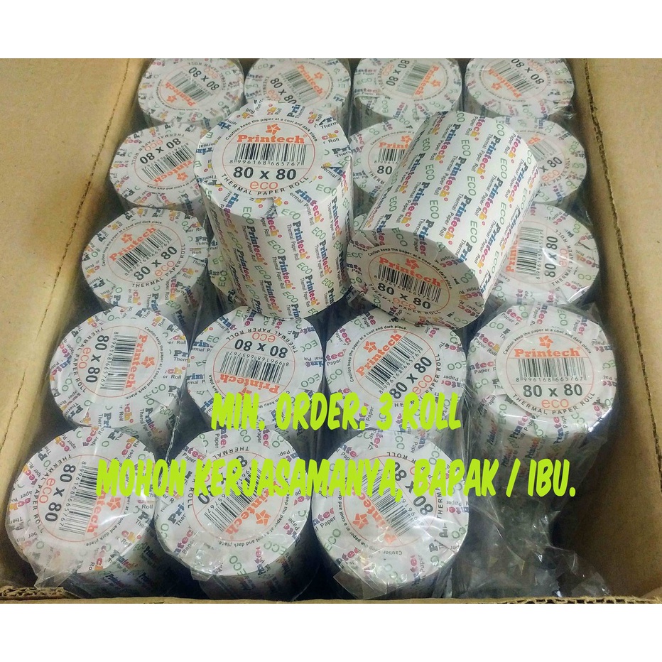 

亗 MMM 52102 Kertas Struk Thermal 80x80 Ekonomis GROSIR_JAKARTA ♝