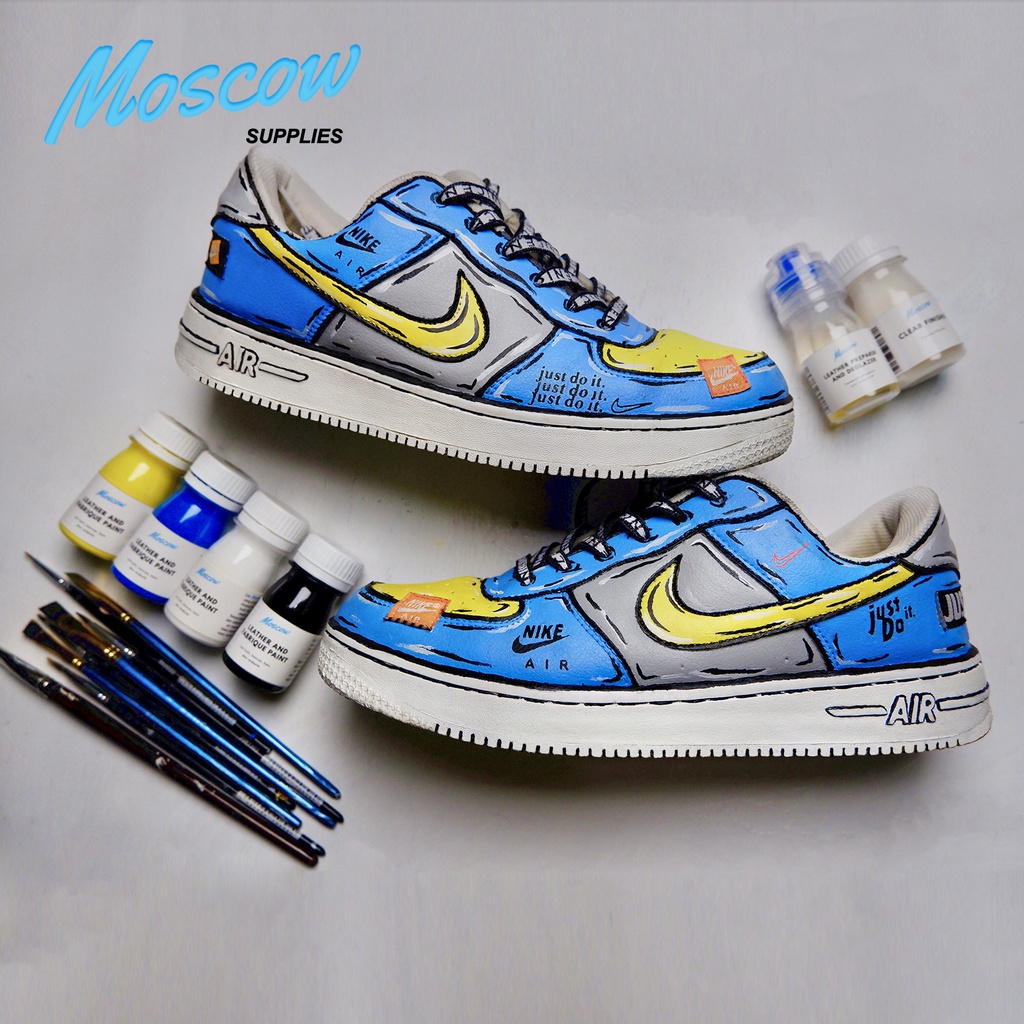 

E6C CAT SEPATU, CAT KANVAS, CAT KAIN, CAT KULIT,CAT SOL SEPATU,CAT LUKIS JAKET&SEPATU MOSCOW NOT