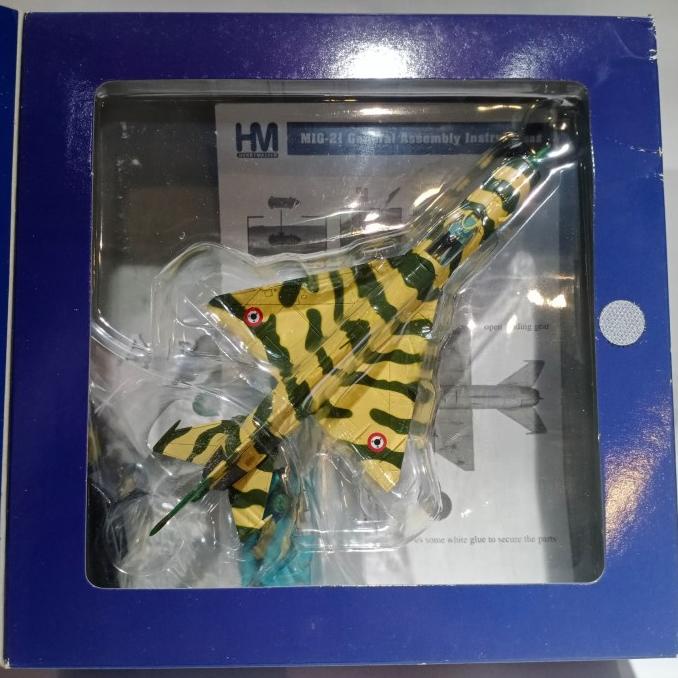Diecast Pesawat Tempur Mig-21 Jet Figter Ha0188
