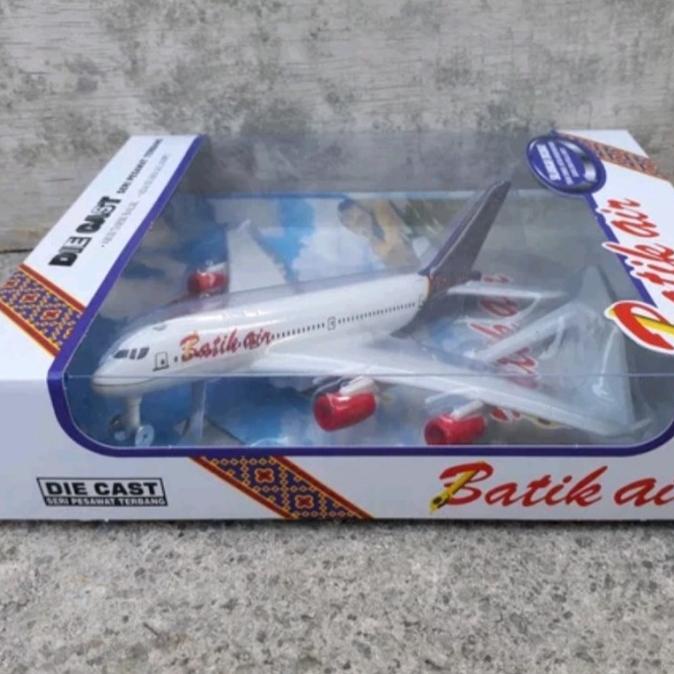 Diecast Pesawat Terbang Batik Air