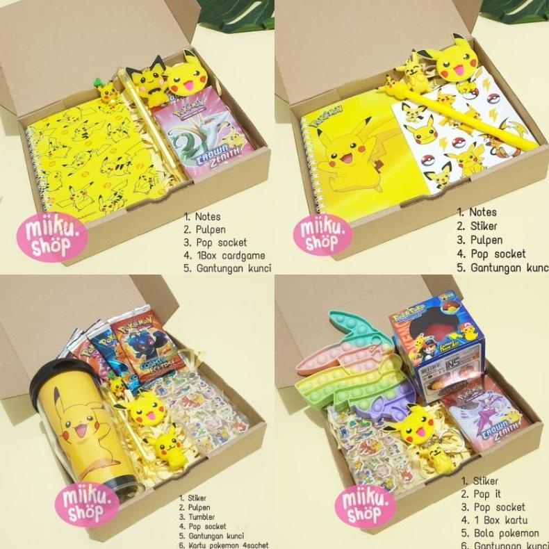 

SALE HAMPERS GIFT BOX POKEMON PIKACHU BNM753