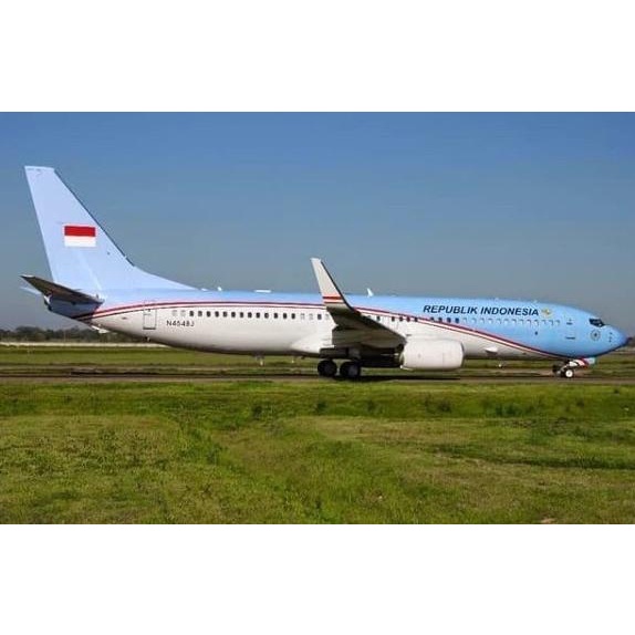 Diecast Pesawat Kepresidenan Ri 1 (Bbj2) 1/200 By Jc -Wings: