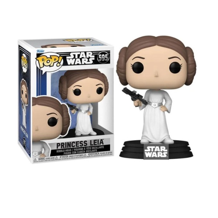 PROMO FUNKO POP STAR WARS - PRINCESS LEIA #595 TERLARIS