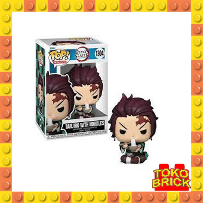 FLASH SALE FUNKO POP FUNKO DEMON SLAYER TANJIRO WITH NOODLES 1304 TERBARU