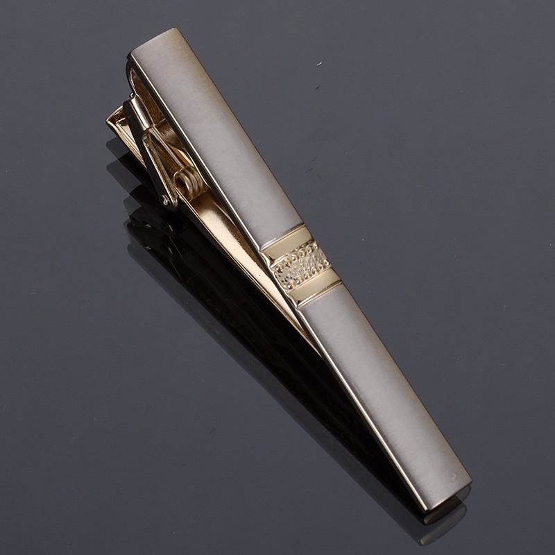 Klip Dasi Model 28 Gaya Unik Warna Emas Sier Plating Lavalier Untuk Pria