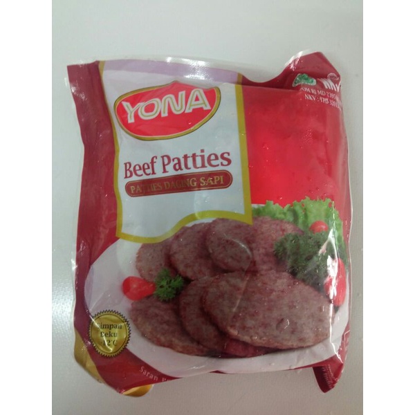 

yona beef paties 500g