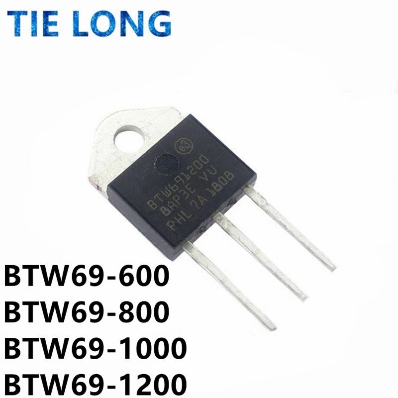 ✅&5pcs BTW69-1200 TO-3P BTW691200 TO3P BTW69 1200V BTW69-1200RG SCR BTW69-800 BTW69800 BTW69-600 BTW