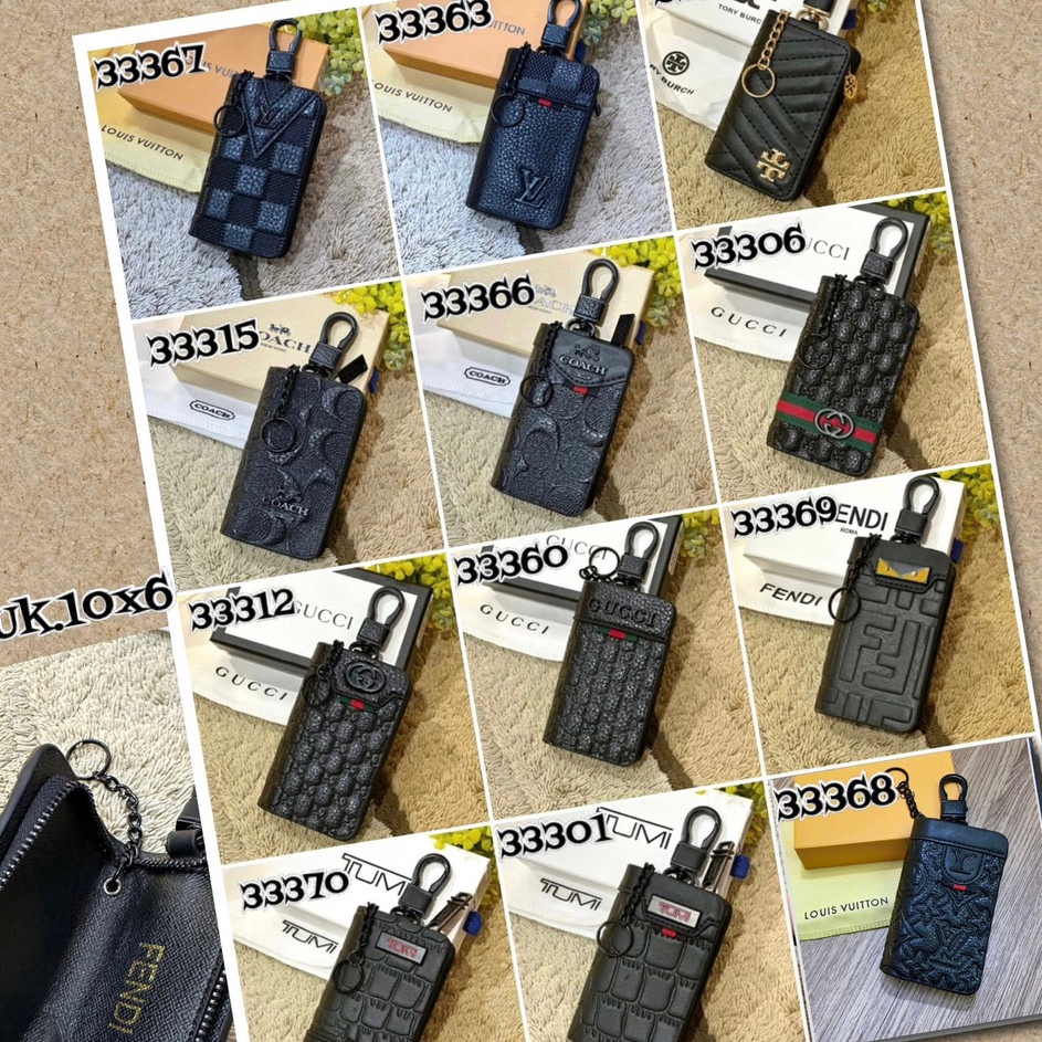 New Stock Dompet Gantungan Kunci Mobil GC,Coach