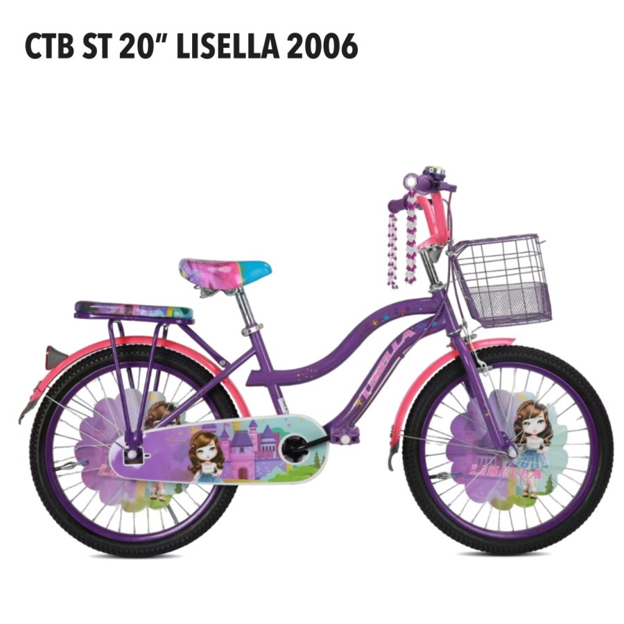 sepeda mini anak perempuan ukuran 20 LISELLA
