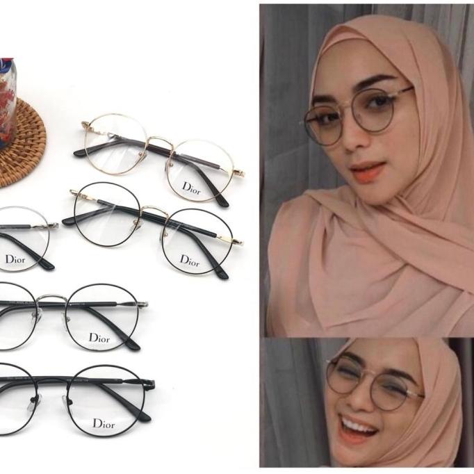 New Frame Kacamata Bulat Korea Wanita 9765 Edition Citra Kirana Berkualitas