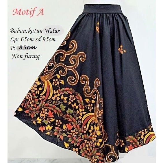 Bawahan Batik Rok Batik Klok Payung