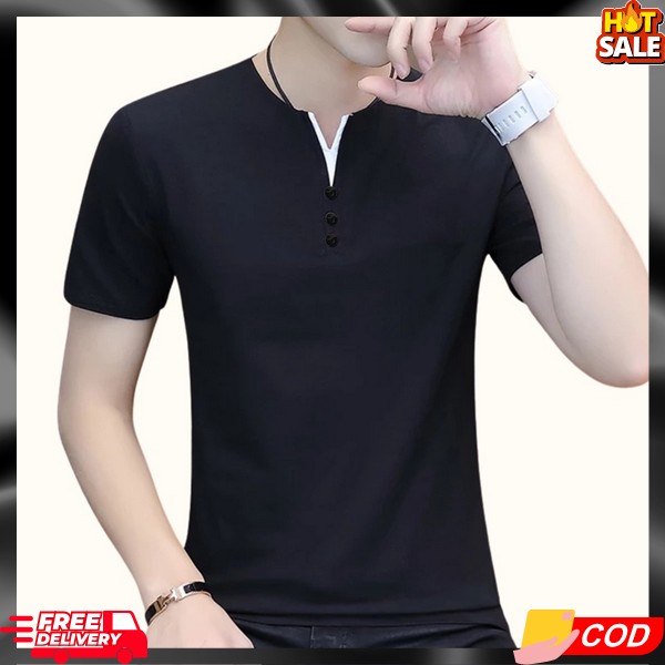 Ksus Kancing Depan Kaos Kamcing Polos Kcing Dpan Vaju Original Terbaru Premium Baku Ancing Dpan Mura