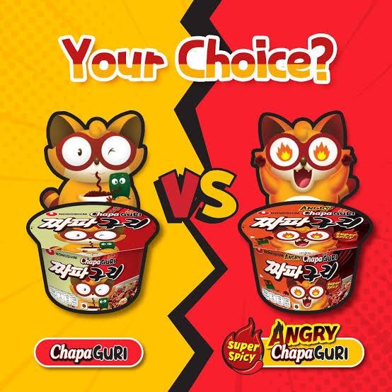 

[Logo HALAL] Nongshim Chapaguri Angry Super Spicy / Mie Pedas Korea Best Seller