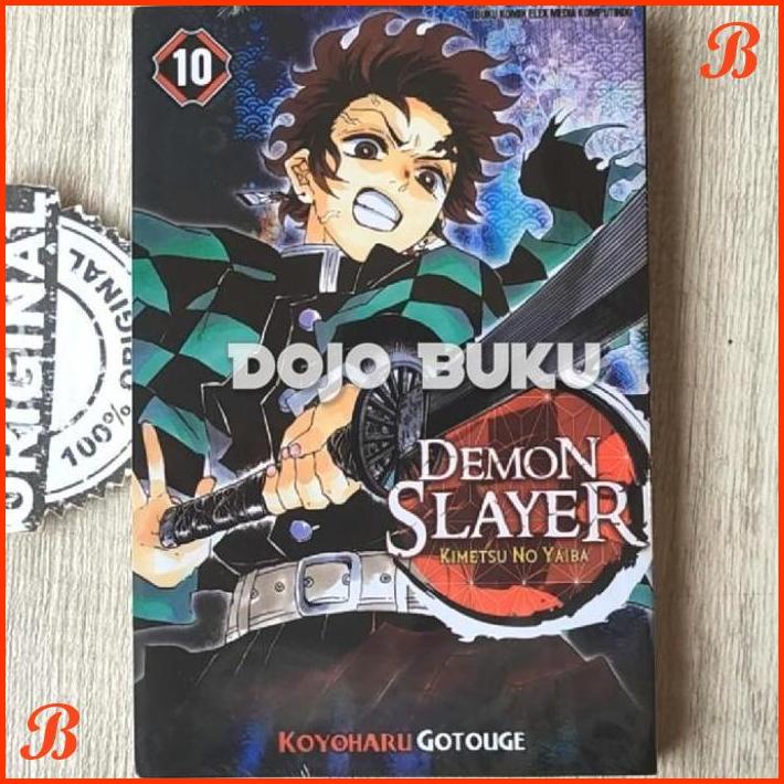 

KOMIK DEMON SLAYER 10 KIMETSU NO YAIBA BY KOYOHARU GOTOUGE | DJB
